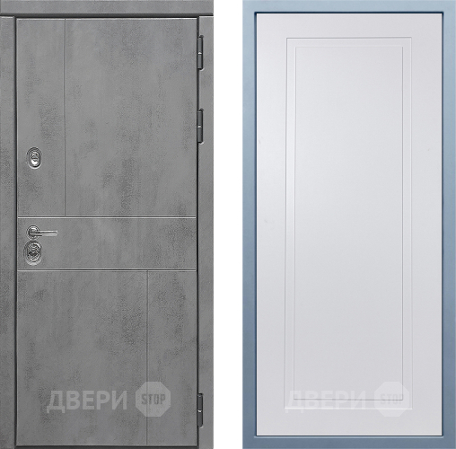 Дверь Дива МД-48 Н-10 Белый в Электрогорске