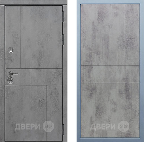 Дверь Дива МД-48 М-1 Бетон темный в Электрогорске