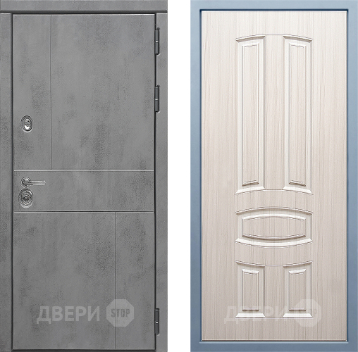 Входная металлическая Дверь Дива МД-48 М-3 Сандал белый в Электрогорске