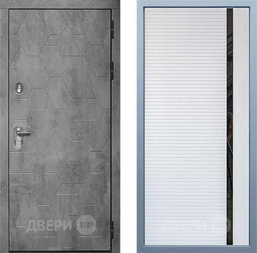 Входная металлическая Дверь Дива МД-51 МХ-45 Белый матовый в Электрогорске