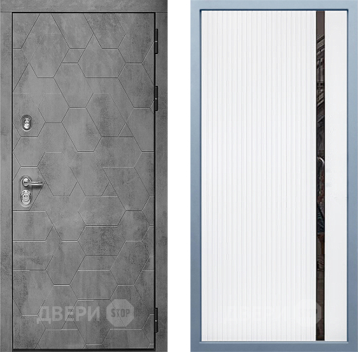 Входная металлическая Дверь Дива МД-51 МХ-46 Белый матовый в Электрогорске