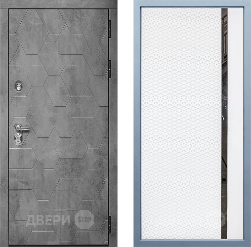 Входная металлическая Дверь Дива МД-51 МХ-47 Белый матовый в Электрогорске