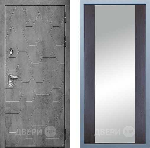 Дверь Дива МД-51 Д-15 Зеркало Венге в Электрогорске