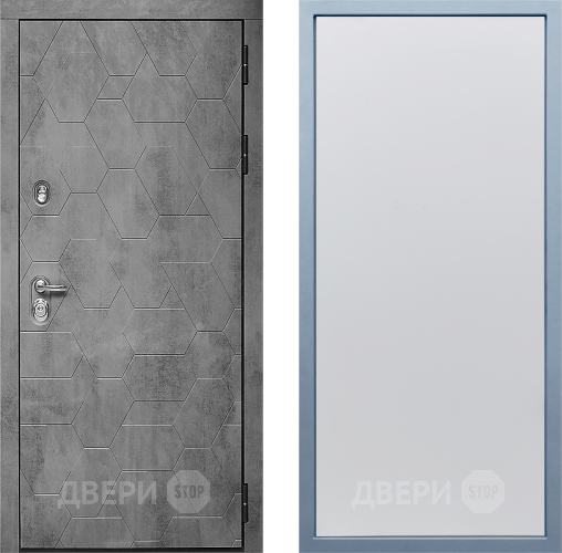 Входная металлическая Дверь Дива МД-51 Н-1 Белый в Электрогорске