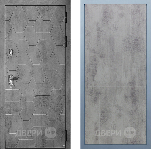 Входная металлическая Дверь Дива МД-51 М-1 Бетон темный в Электрогорске