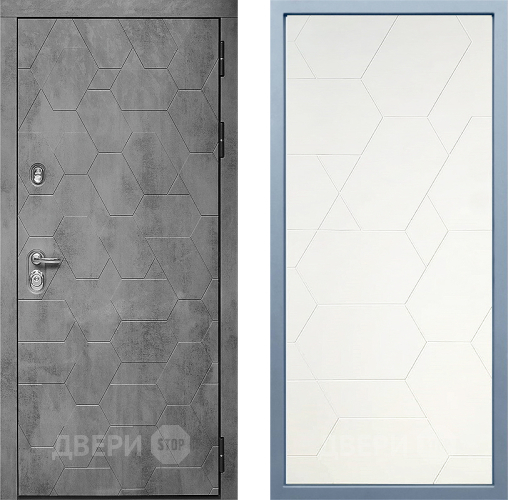 Входная металлическая Дверь Дива МД-51 М-16 Белый в Электрогорске