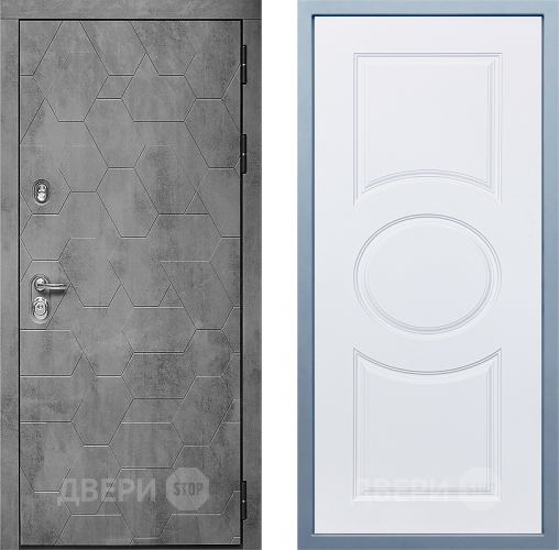 Входная металлическая Дверь Дива МД-51 М-30 Белый в Электрогорске