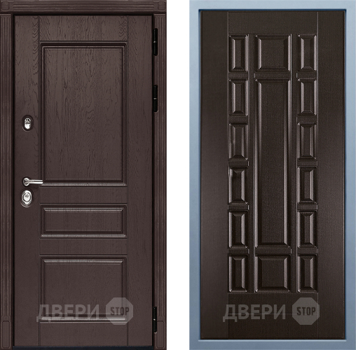 Входная металлическая Дверь Дива МД-90 М-2 Венге в Электрогорске