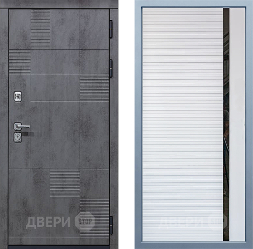 Входная металлическая Дверь Дива МД-35 МХ-45 Белый матовый в Электрогорске