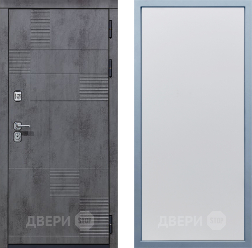 Входная металлическая Дверь Дива МД-35 Н-1 Белый в Электрогорске