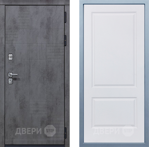 Входная металлическая Дверь Дива МД-35 Д-7 Белый в Электрогорске