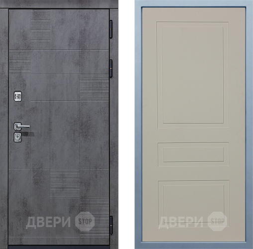 Входная металлическая Дверь Дива МД-35 Н-7 Шампань в Электрогорске