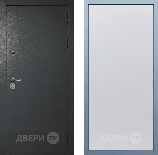 Входная металлическая Дверь Дива МД-40 Титан Н-1 Белый в Электрогорске