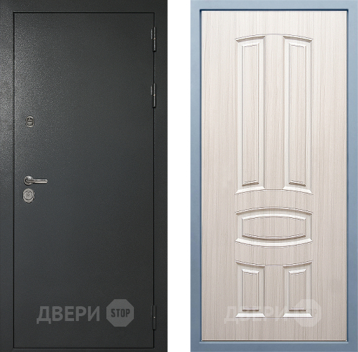 Входная металлическая Дверь Дива МД-40 Титан М-3 Сандал белый в Электрогорске