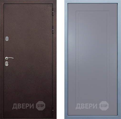 Входная металлическая Дверь Дива МД-40 Медь Н-10 Силк Маус в Электрогорске