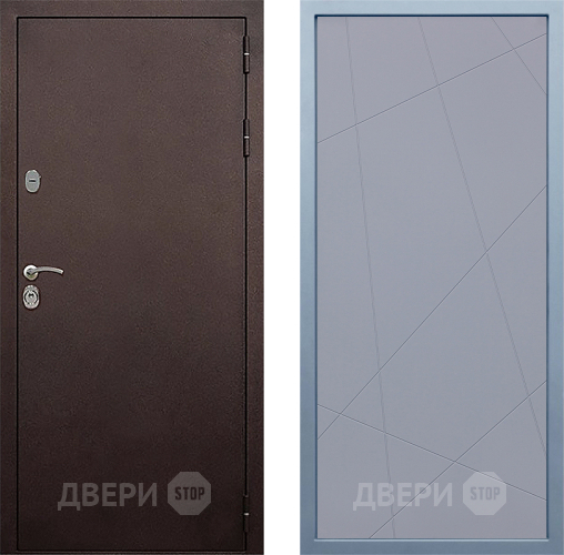 Входная металлическая Дверь Дива МД-40 Медь Д-11 Силк Маус в Электрогорске