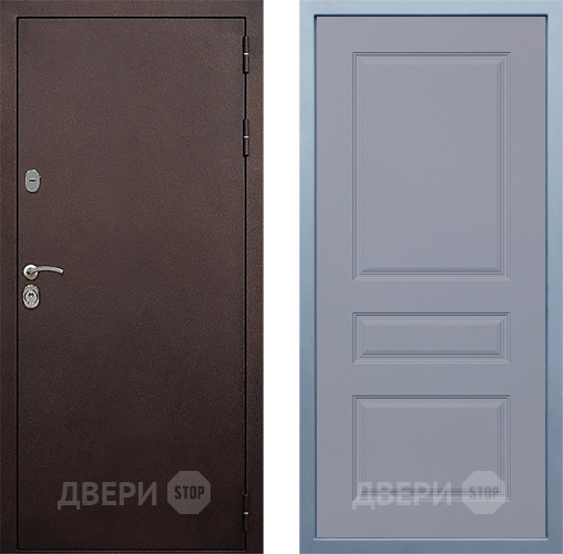 Входная металлическая Дверь Дива МД-40 Медь Д-13 Силк Маус в Электрогорске