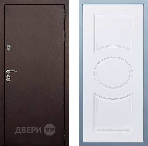 Дверь Дива МД-40 Медь М-30 Белый в Электрогорске