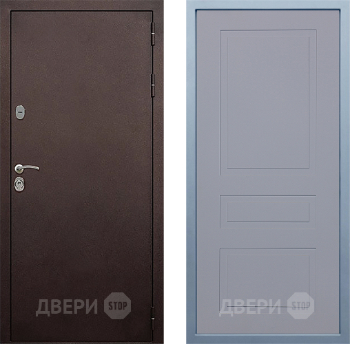 Входная металлическая Дверь Дива МД-40 Медь Н-13 Силк Маус в Электрогорске