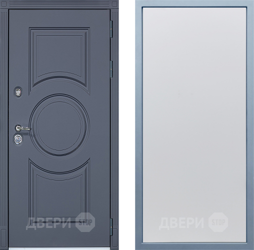 Входная металлическая Дверь Дива МХ-30 STR Н-1 Белый в Электрогорске