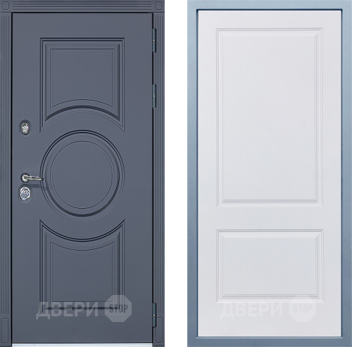 Дверь Дива МХ-30 STR Д-7 Белый в Электрогорске