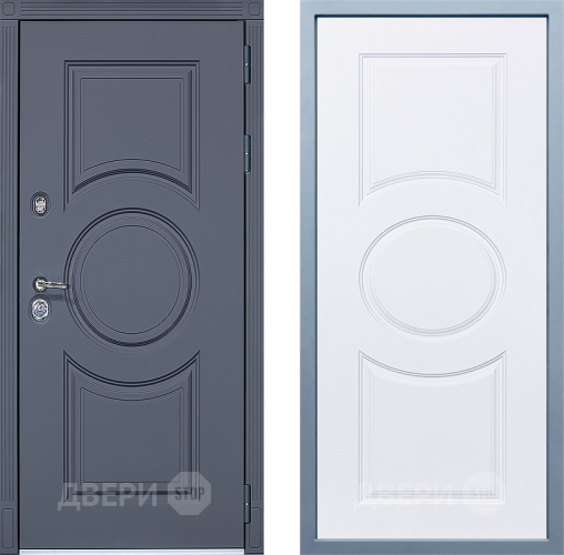 Дверь Дива МХ-30 STR Д-8 Белый в Электрогорске