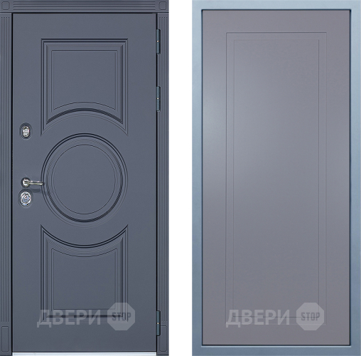 Входная металлическая Дверь Дива МХ-30 STR Н-10 Силк Маус в Электрогорске