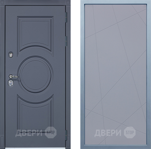 Входная металлическая Дверь Дива МХ-30 STR Д-11 Силк Маус в Электрогорске