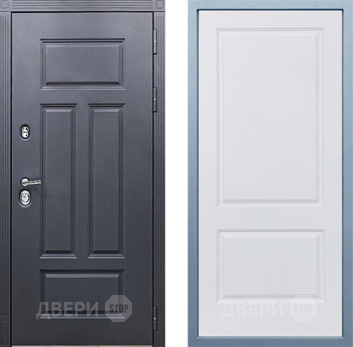 Входная металлическая Дверь Дива МХ-29 STR Д-7 Белый в Электрогорске