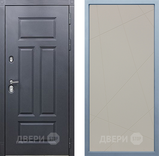 Входная металлическая Дверь Дива МХ-29 STR Д-11 Шампань в Электрогорске