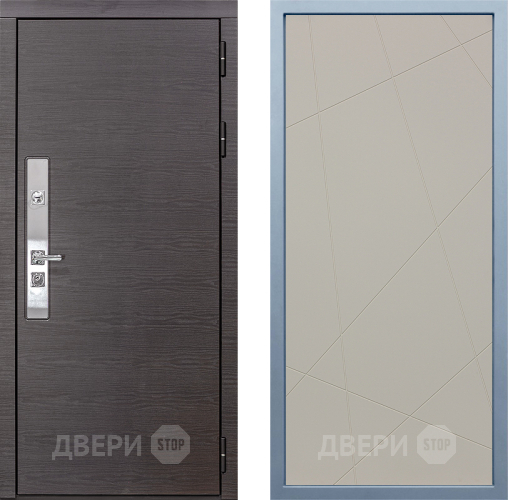 Входная металлическая Дверь Дива МХ-39 STR Д-11 Шампань в Электрогорске