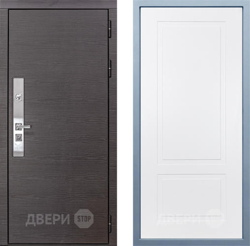 Входная металлическая Дверь Дива МХ-39 STR Н-7 Белый в Электрогорске