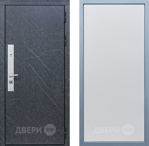 Входная металлическая Дверь Дива МХ-26 STR Н-1 Белый в Электрогорске