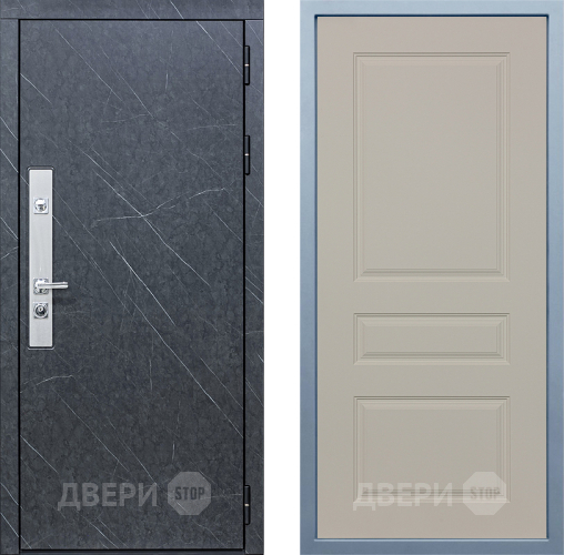 Входная металлическая Дверь Дива МХ-26 STR Д-13 Шампань в Электрогорске