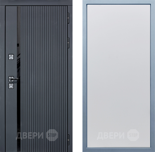 Входная металлическая Дверь Дива МХ-46 STR Н-1 Белый в Электрогорске