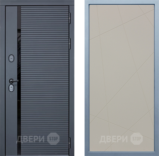 Входная металлическая Дверь Дива МХ-45 STR Д-11 Шампань в Электрогорске