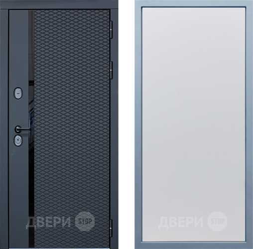 Входная металлическая Дверь Дива МХ-47 STR Н-1 Белый в Электрогорске