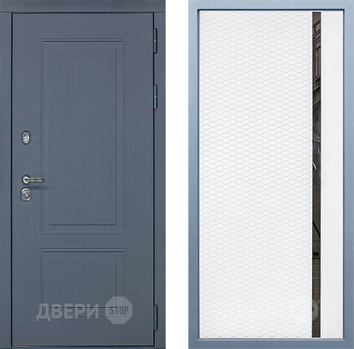 Дверь Дива МХ-38 STR МХ-47 Белый матовый в Электрогорске