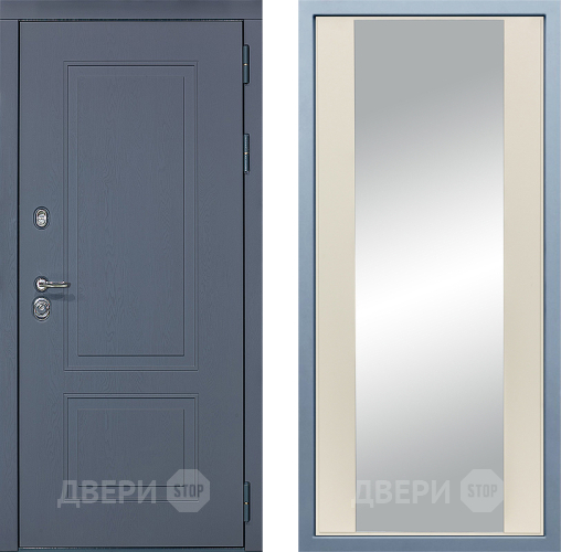 Входная металлическая Дверь Дива МХ-38 STR Д-15 Зеркало Шампань в Электрогорске