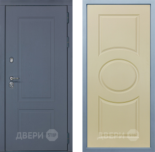Входная металлическая Дверь Дива МХ-38 STR Д-8 Шампань в Электрогорске