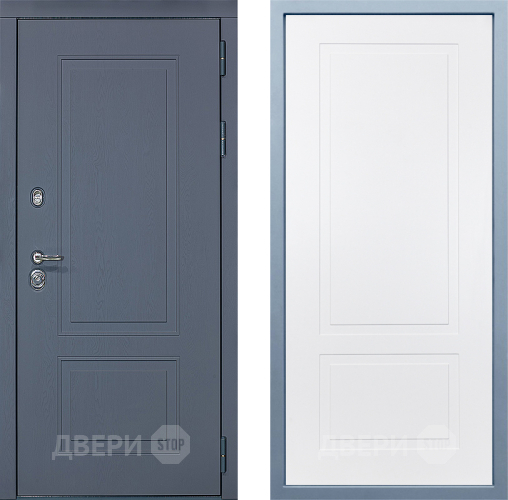 Входная металлическая Дверь Дива МХ-38 STR Н-7 Белый в Электрогорске