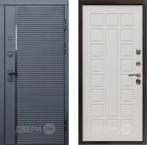 Входная металлическая Дверь Престиж Черная Линия Престиж Бежевый мат в Электрогорске