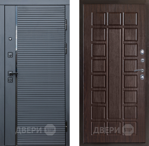 Входная металлическая Дверь Престиж Черная Линия Престиж Венге в Электрогорске