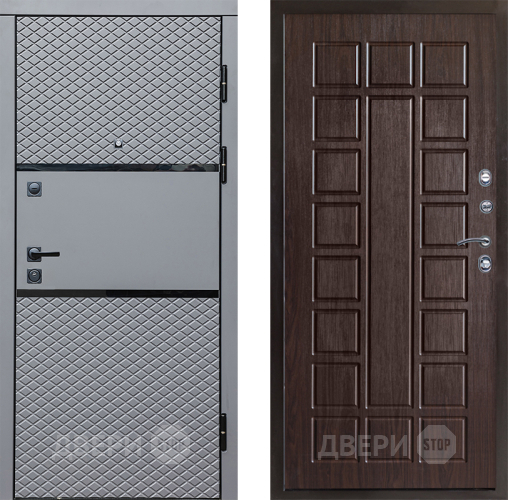 Входная металлическая Дверь Престиж Ромб Престиж Венге в Электрогорске