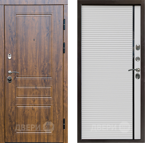 Входная металлическая Дверь Престиж Классика Дуб Porte Белый в Электрогорске