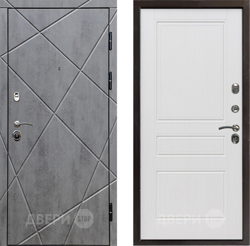 Дверь Престиж Лучи Классика Белое дерево в Электрогорске