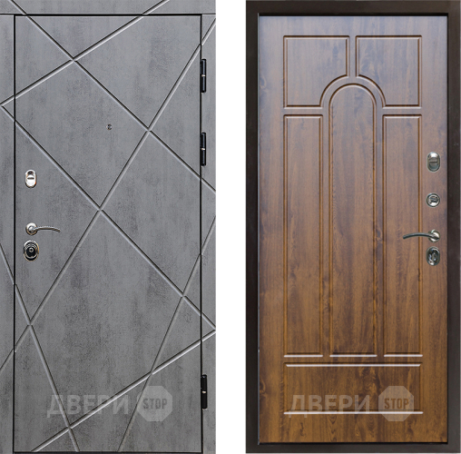 Входная металлическая Дверь Престиж Лучи Арка Дуб в Электрогорске