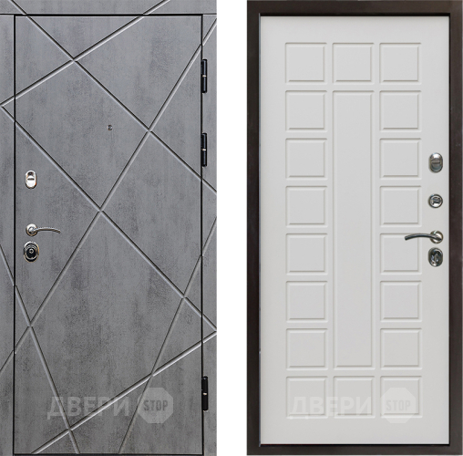 Входная металлическая Дверь Престиж Лучи Престиж Бежевый мат в Электрогорске