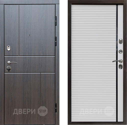 Входная металлическая Дверь Престиж Горизонт Венге Porte Белый в Электрогорске