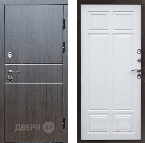 Дверь Престиж Горизонт Венге Премиум Лиственница белая в Электрогорске